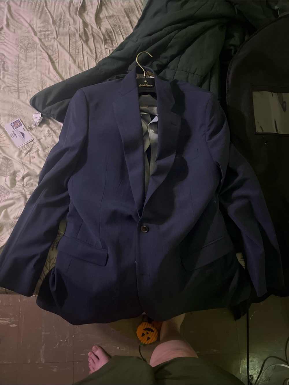Brooks Brothers Men’s Navy Blue 3 Piece Suit